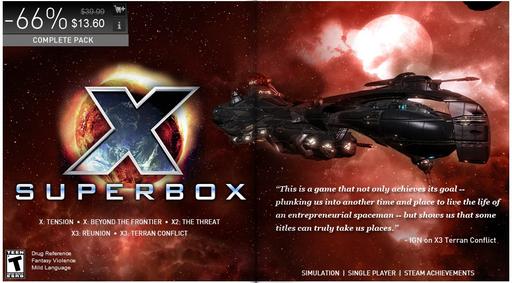 X³: Земной конфликт - Самые вкусные новогоднии скидки в Steam,на банглы и SuperBox.
